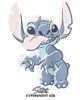 Lilo & Stitch Lilo & Stitch Men's Dot Art Stitch Short Sleeve Graphic T-Shirt - 3