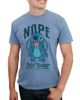 Lilo & Stitch Lilo & Stitch Men's Nope Not Today Tongue Out Stitch Short Sleeve Graphic T-Shirt - 1