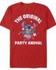 Lilo & Stitch Lilo & Stitch Men's The Original Party Animal Short Sleeve Graphic T-Shirt - 1