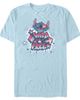 Lilo & Stitch Lilo & Stitch Men's Troublemaker Wild and Free Short Sleeve Graphic T-Shirt - 1