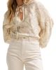 Lily and Lionel London LILY AND LIONEL Rosetti Billowy Sleeves Print Blouse - 1