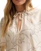 Lily and Lionel London LILY AND LIONEL Rosetti Billowy Sleeves Print Blouse - 2
