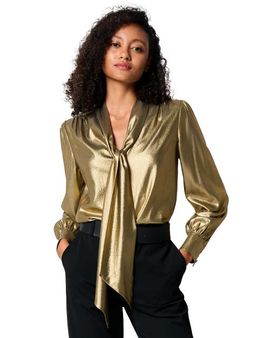 Lilysilk Lilysilk Bow Tie Silk Blouse