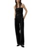 Lilysilk Lilysilk Box Pleated Silk-Wool Trouser - 2