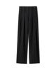 Lilysilk Lilysilk Box Pleated Silk-Wool Trouser - 5