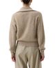Lilysilk Lilysilk Brushed Cashmere Zip up Cardigan - 3