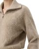 Lilysilk Lilysilk Brushed Cashmere Zip up Cardigan - 4