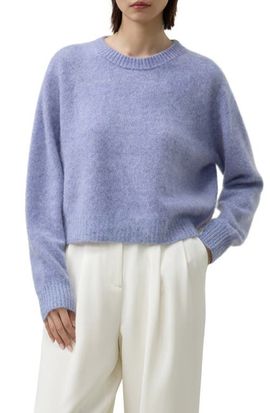 Lilysilk Lilysilk Brushed Two-Tone Seamless Cashmere Sweater