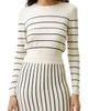 Lilysilk Lilysilk Cropped Silk-knitted Long Sleeve Tee for - 1