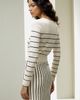 Lilysilk Lilysilk Cropped Silk-knitted Long Sleeve Tee for - 5
