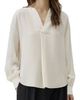 Lilysilk Lilysilk Double Crepe Silk V-Neck Blouse - 1