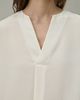 Lilysilk Lilysilk Double Crepe Silk V-Neck Blouse - 5