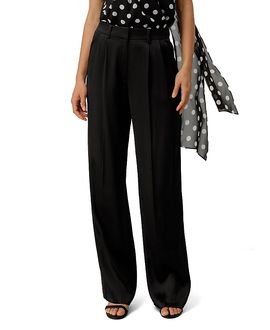 Lilysilk Lilysilk Double Faced Charmeuse Silk Straight Leg Pants