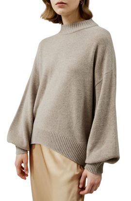 Lilysilk Lilysilk Drop shoulder Wool Sweater
