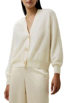 Lilysilk Lilysilk Hestia Button Front V-Neck Cardigan