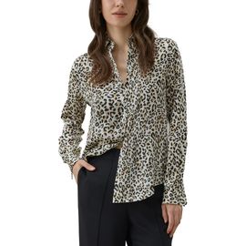 Lilysilk LILYSILK Leopard Print Silk Shirt
