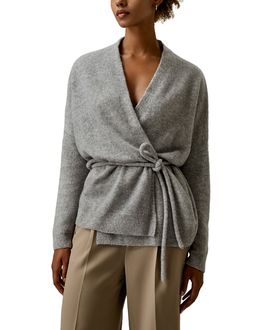 Lilysilk Lilysilk Lounge Wrap Knit Cardigan