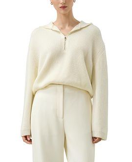 Lilysilk Lilysilk Machine Washable Wool Knit Sweater