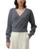 Lilysilk Lilysilk Machine Washable Wool Wrap Sweater - 1