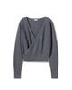 Lilysilk Lilysilk Machine Washable Wool Wrap Sweater - 5