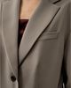 Lilysilk Lilysilk Oversized Padded-Shoulder Silk Blazer - 4