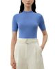 Lilysilk Lilysilk Seamless Silk-Cotton Slim-Fit Knit Top - 1