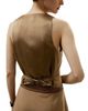 Lilysilk Lilysilk Silk-Wool Vest with Jacquard Silk Back - 3