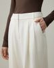 Lilysilk Lilysilk Silk Crepe Pleated Straight Trousers - 3
