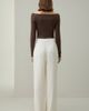 Lilysilk Lilysilk Silk Crepe Pleated Straight Trousers - 5