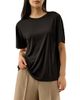Lilysilk Lilysilk Silk Jersey Oversized Tee - 1