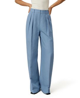 Lilysilk Lilysilk Silk Linen Wide Leg Pant