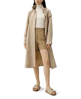 Lilysilk Lilysilk Silk Taffeta Water-Repellent Urban Coat