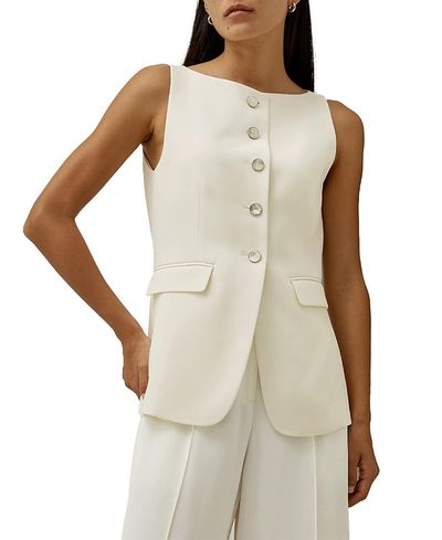 Lilysilk Lilysilk Sleeveless Button Up Silk Vest