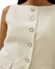 Lilysilk Lilysilk Sleeveless Button Up Silk Vest - 4