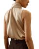 Lilysilk Lilysilk Sleeveless Tie-Neck Silk Blouse - 3