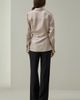 Lilysilk Lilysilk Striped Silk Twill Asymmetric Wrap Shirt - 3