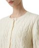 Lilysilk Lilysilk Washable Cable Knit Wool Cardigan - 4