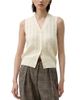 Lilysilk Lilysilk Washable Cable Knit Wool Vest - 1