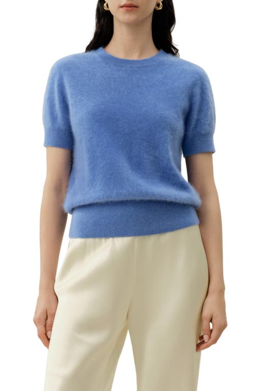 Lilysilk LILYSILK Women's Brushed Cashmere Short-Sleeve Sweater