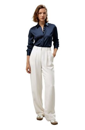 Lilysilk LILYSILK Women's Elegant Silhouette Slim Fit Silk Shirt