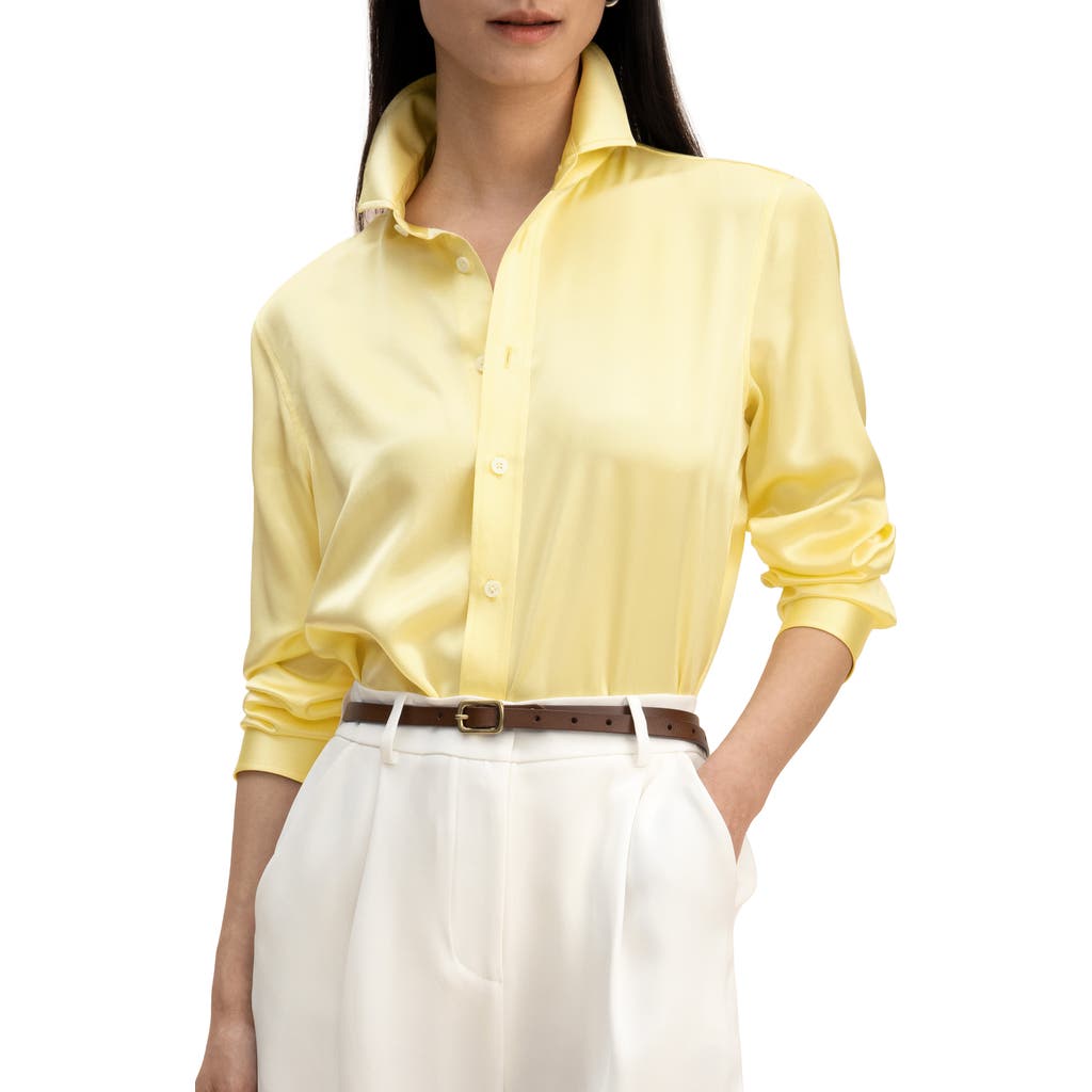 Lilysilk LILYSILK Women's Golden Cocoon Tailored Shirt
