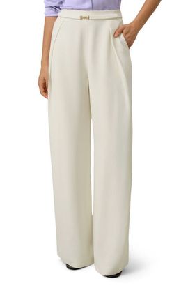 Lilysilk LILYSILK Women's Heavy-Weight Silk Crepe Wide-Leg Pants