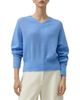 Lilysilk Lilysilk Women's Lurex-silk-cashmere V-neck Sweater - 1