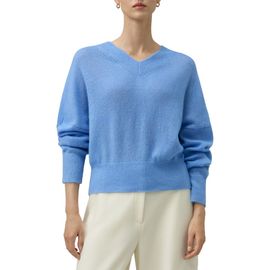 Lilysilk Lilysilk Women's Lurex-silk-cashmere V-neck Sweater