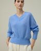 Lilysilk Lilysilk Women's Lurex-silk-cashmere V-neck Sweater - 4