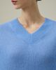 Lilysilk Lilysilk Women's Lurex-silk-cashmere V-neck Sweater - 5