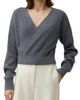 Lilysilk Lilysilk Women's Machine-Washable Wool Wrap Sweater - 1