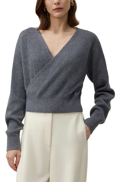 Lilysilk Lilysilk Women's Machine-Washable Wool Wrap Sweater