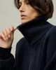 Lilysilk LILYSILK Women's Ribbed-knit Turtleneck Zip Cardigan - 4