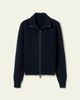 Lilysilk LILYSILK Women's Ribbed-knit Turtleneck Zip Cardigan - 5